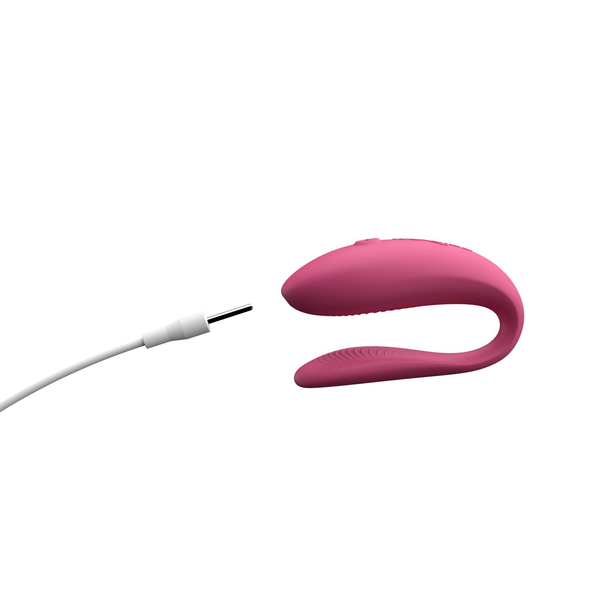 We-Vibe Sync Lite App Control Rechargeable Silicone Couples Vibrator - Buy At Luxury Toy X - Free 3-Day Shipping