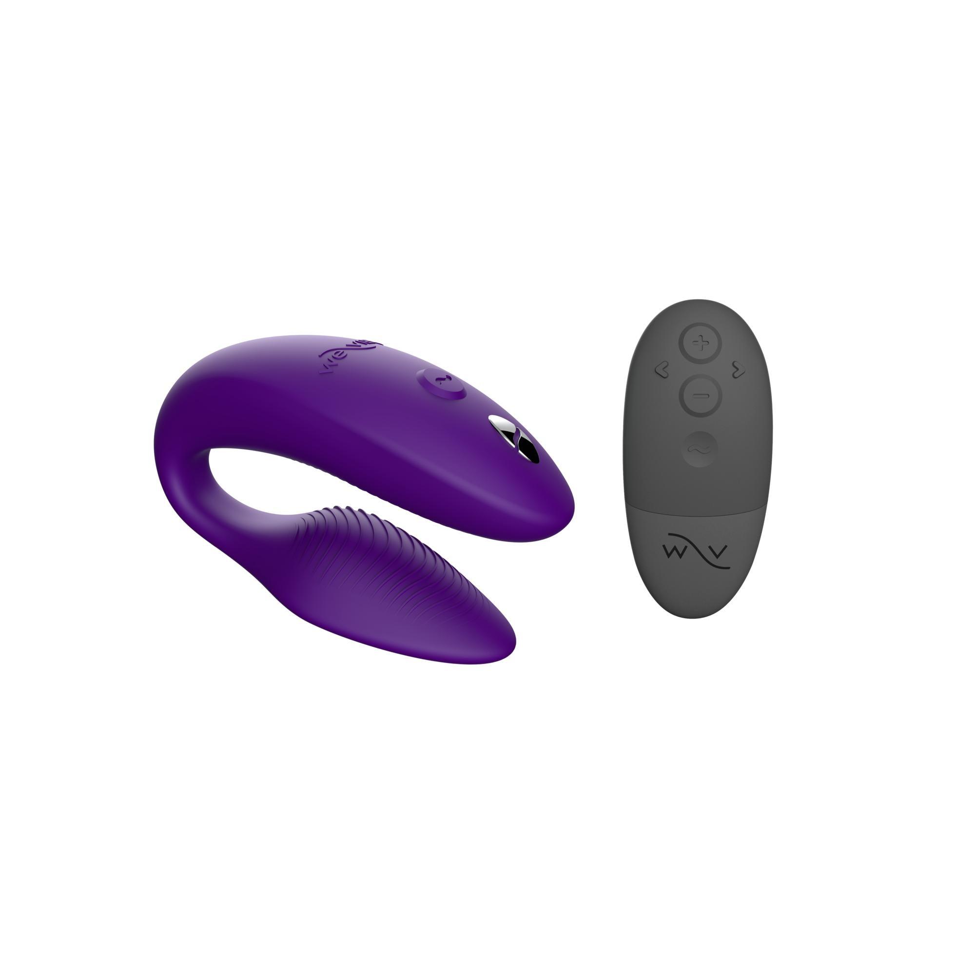 We-Vibe Sync Rechargeable Silicone Couples Vibrator with Remote Control - Buy At Luxury Toy X - Free 3-Day Shipping