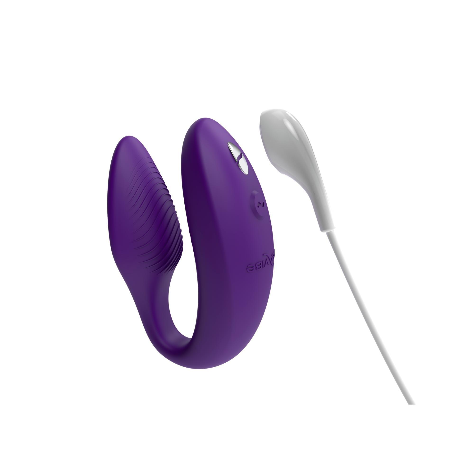 We-Vibe Sync Rechargeable Silicone Couples Vibrator with Remote Control - Buy At Luxury Toy X - Free 3-Day Shipping