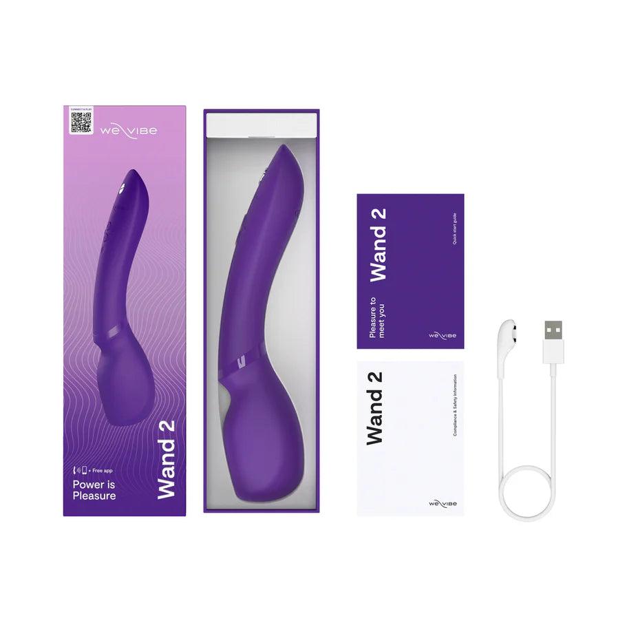 We-Vibe Wand 2 Rechargeable Silicone Wand - Buy At Luxury Toy X - Free 3-Day Shipping