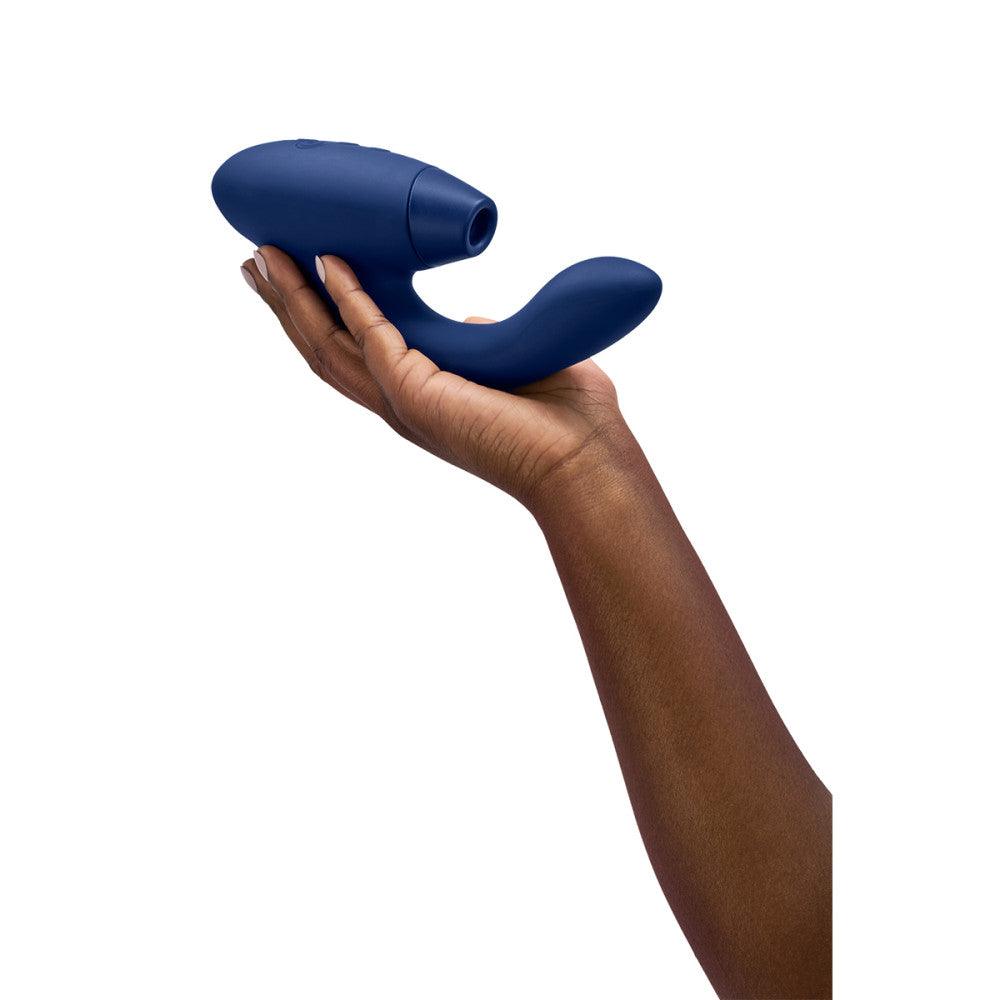 Womanizer Duo 2 Silicone Rechargeable Clitoral and G-Spot Stimulator - Buy At Luxury Toy X - Free 3-Day Shipping