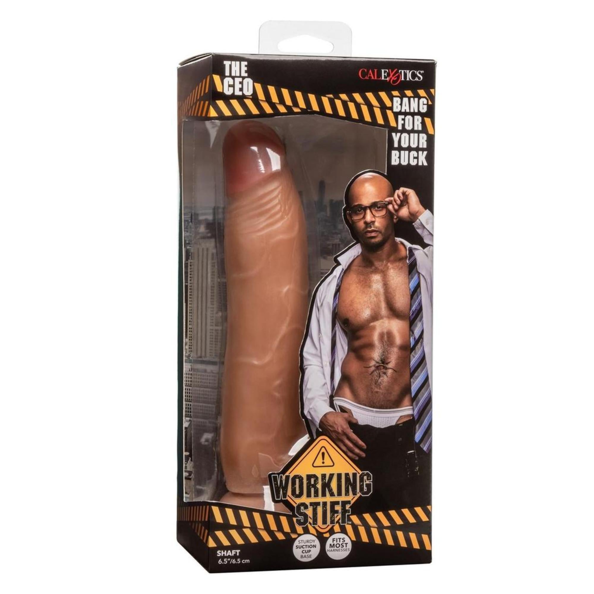 Working Stiff The CEO Realistic Posable Dildo with Suction Cup - Buy At Luxury Toy X - Free 3-Day Shipping