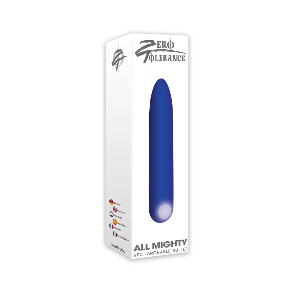 Zero Tolerance All Mighty Rechargeable Bullet Vibrator - Buy At Luxury Toy X - Free 3-Day Shipping