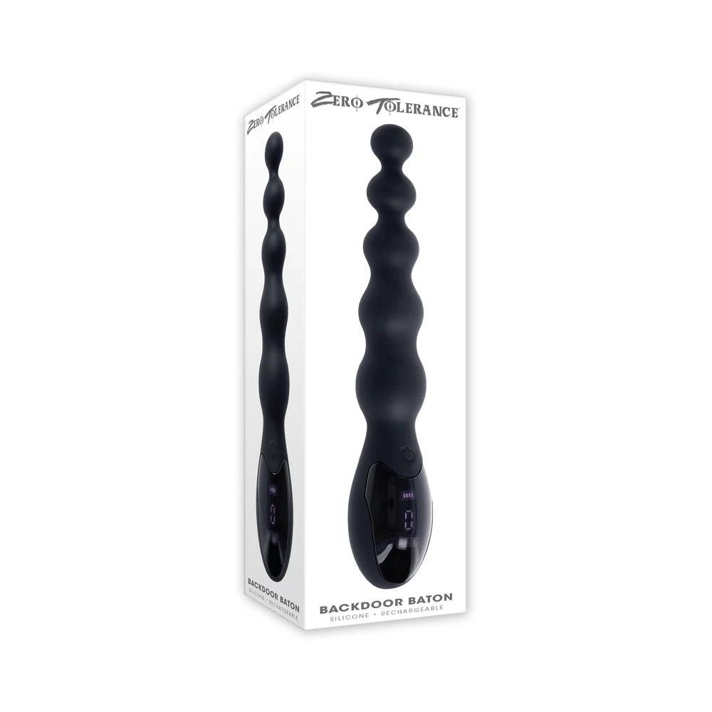 Zero Tolerance Backdoor Baton Rechargeable Vibrating Anal Vibrator Silicone - Buy At Luxury Toy X - Free 3-Day Shipping