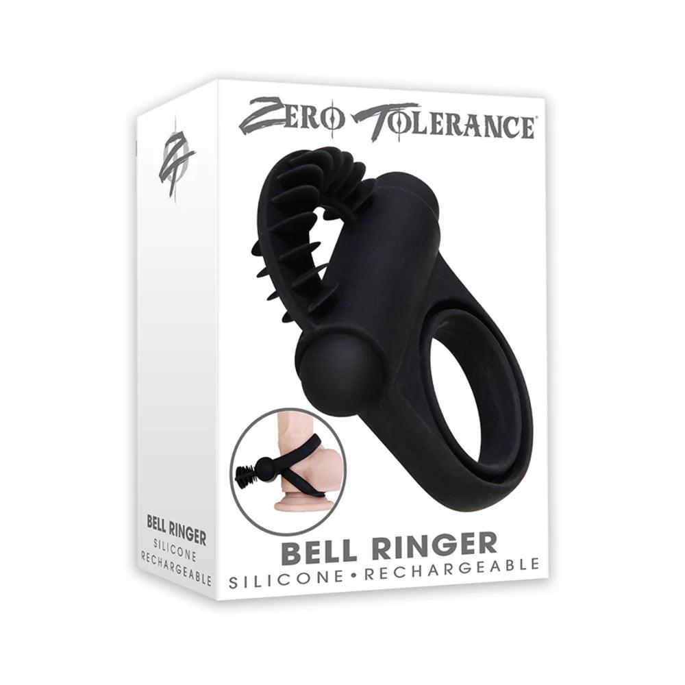 Zero Tolerance Bell Ringer Rechargeable Vibrating Flicking Silicone Cockring - Buy At Luxury Toy X - Free 3-Day Shipping