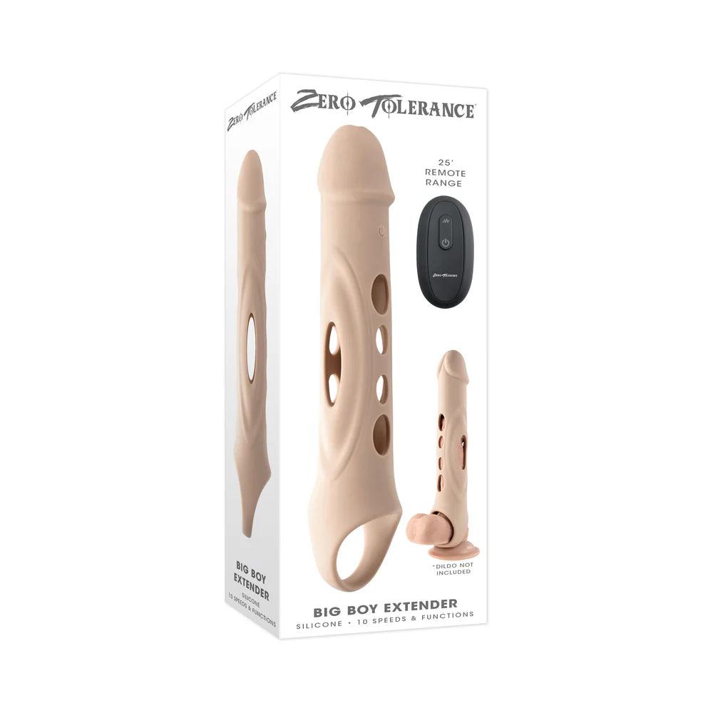 Zero Tolerance Big Boy Extender Rechargeable Extension with Remote Silicone - Buy At Luxury Toy X - Free 3-Day Shipping