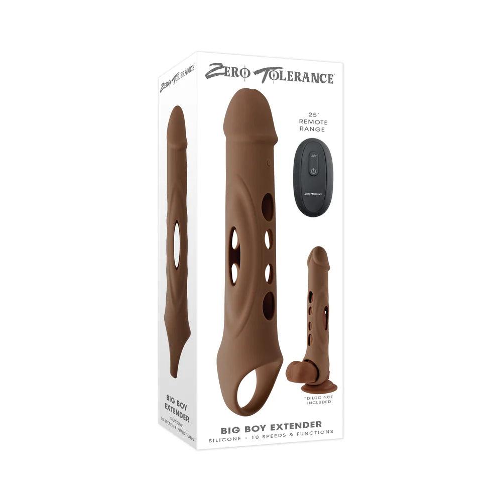 Zero Tolerance Big Boy Extender Rechargeable Extension with Remote Silicone - Buy At Luxury Toy X - Free 3-Day Shipping