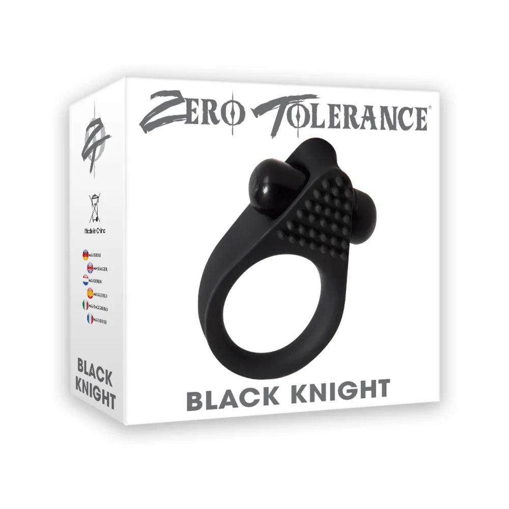 Zero Tolerance Black Knight Vibrating Cockring - Buy At Luxury Toy X - Free 3-Day Shipping