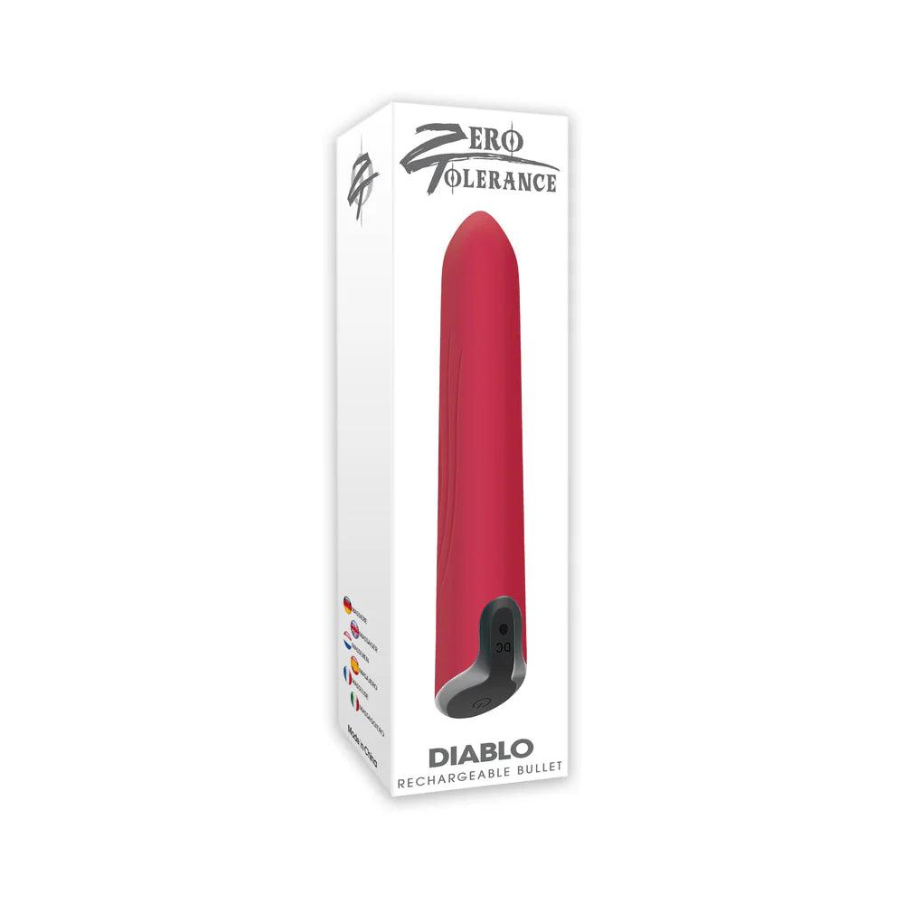 Zero Tolerance Diablo Rechargeable Silicone Bullet - Buy At Luxury Toy X - Free 3-Day Shipping