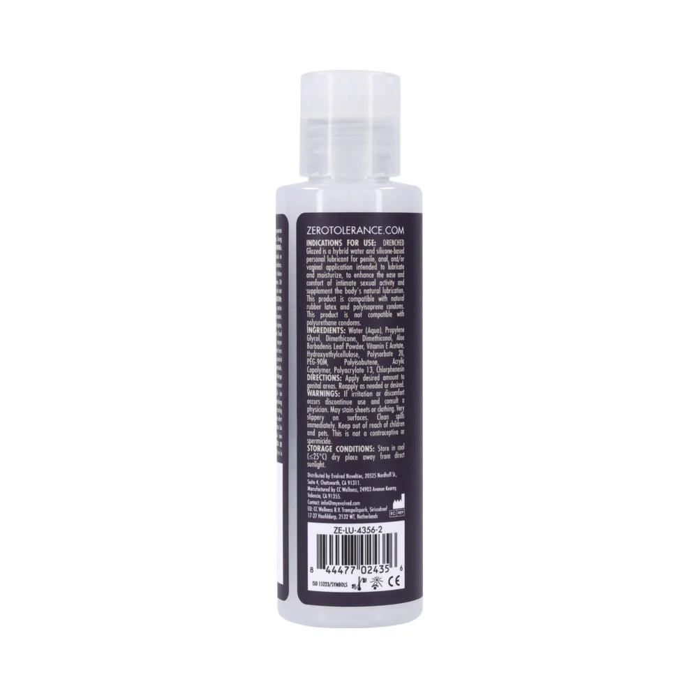 Zero Tolerance Drenched Glazed Hybrid Lubricant 4 oz. - Buy At Luxury Toy X - Free 3-Day Shipping