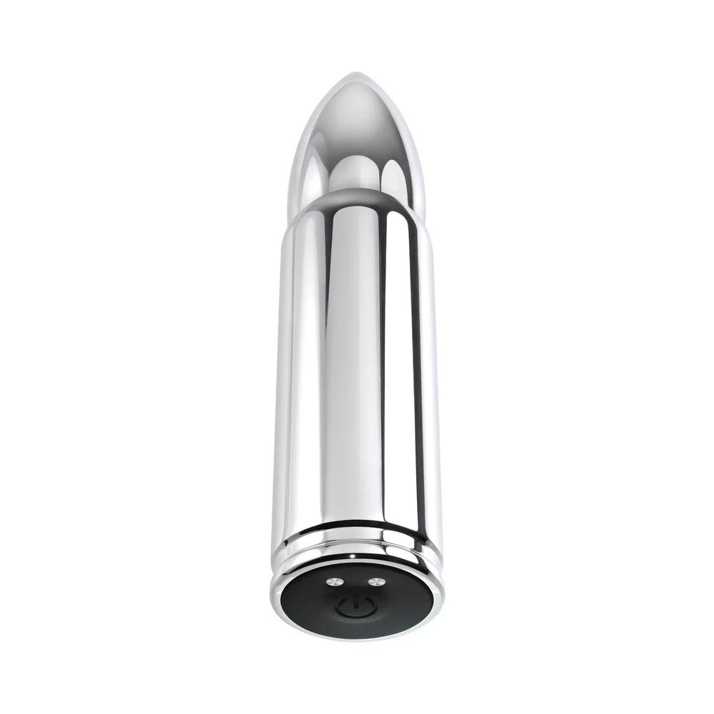 Zero Tolerance Full Metal Love Rechargeable Aluminum Bullet-Shaped Bullet Vibrator - Buy At Luxury Toy X - Free 3-Day Shipping