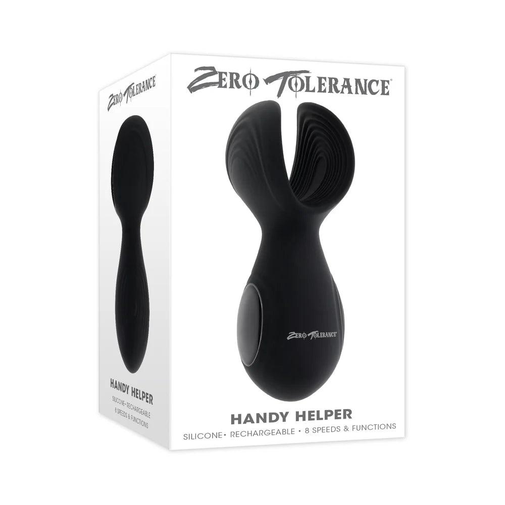 Zero Tolerance Handy Helper Rechargeable Vibrating Stroker Silicone - Buy At Luxury Toy X - Free 3-Day Shipping