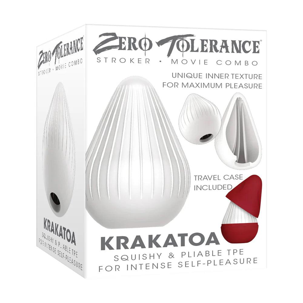 Zero Tolerance Krakatoa Stroker With Movie Download - Buy At Luxury Toy X - Free 3-Day Shipping