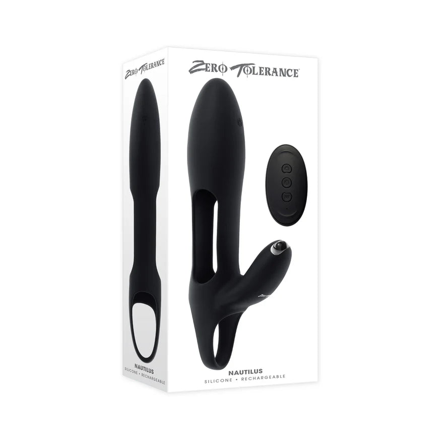 Zero Tolerance Nautilus Rechargeable Silicone Dual Cock Ring - Buy At Luxury Toy X - Free 3-Day Shipping