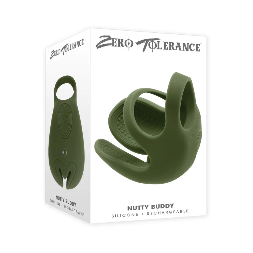 Zero Tolerance Nutty Buddy Rechargeable Silicone Dual Cock Ring - Buy At Luxury Toy X - Free 3-Day Shipping