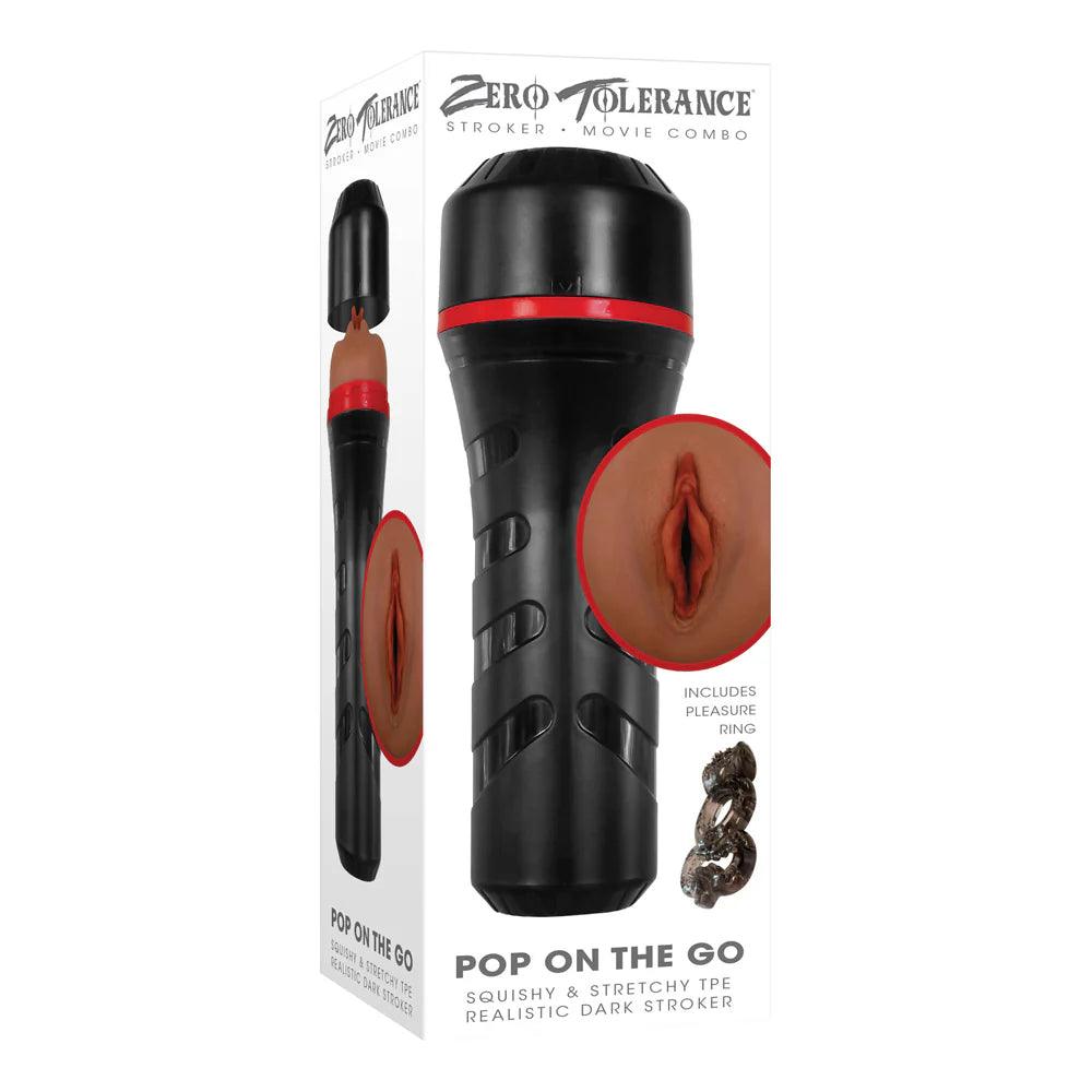 Zero Tolerance Pop On The Go Realistic Vagina Stroker - Buy At Luxury Toy X - Free 3-Day Shipping