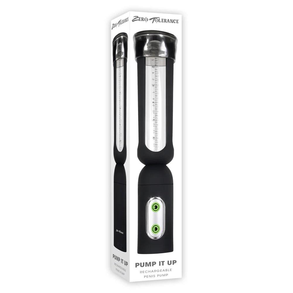 Zero Tolerance Pump It Up Rechargeable Penis Pump - Buy At Luxury Toy X - Free 3-Day Shipping