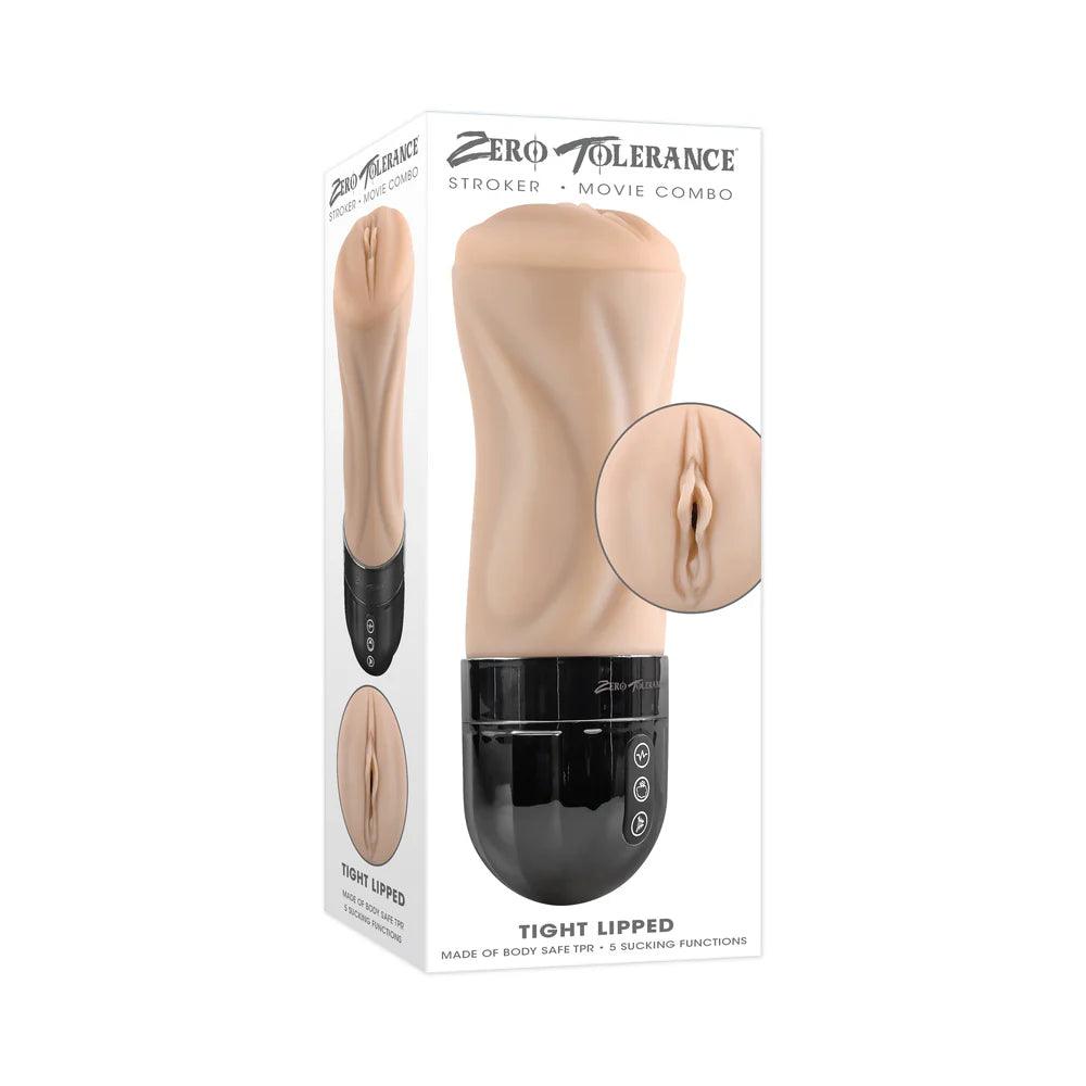 Zero Tolerance Tight Lipped Rechargeable Pussy Masturbator - Buy At Luxury Toy X - Free 3-Day Shipping