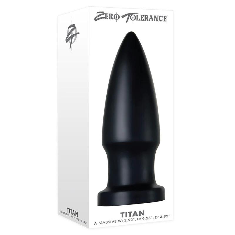 Zero Tolerance Titan Advanced Bullet-Shaped Anal Plug - Buy At Luxury Toy X - Free 3-Day Shipping