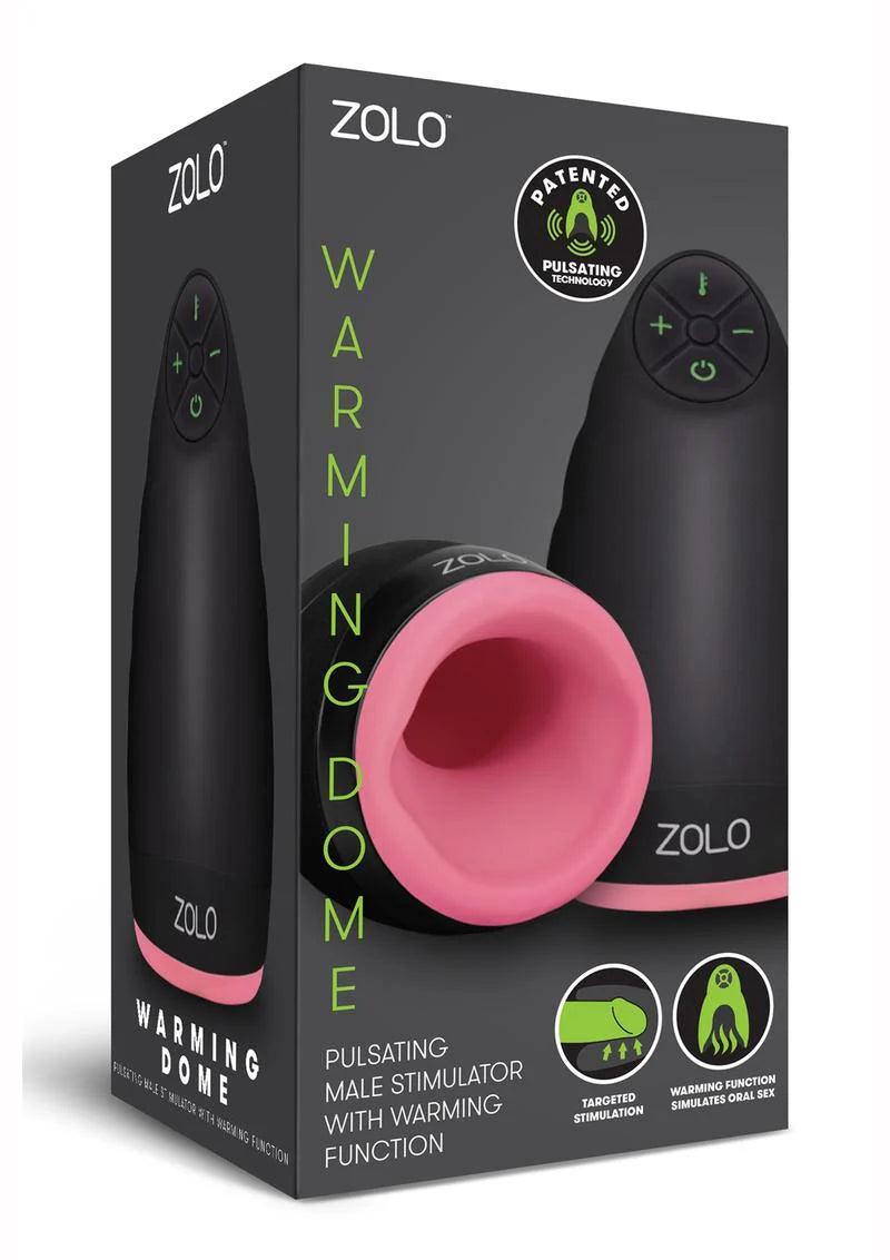 ZOLO Warming Dome Rechargeable Vibrating Masturbator - Buy At Luxury Toy X - Free 3-Day Shipping