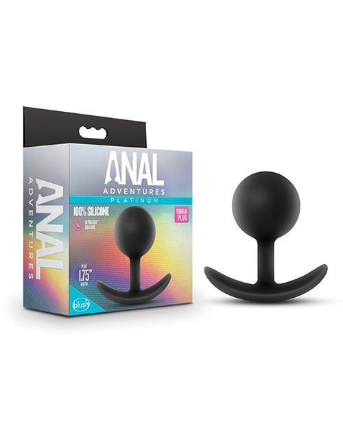 Anal Adventure Platinum Silicone Vibra Plug - Buy At Luxury Toy X - Free 3-Day Shipping