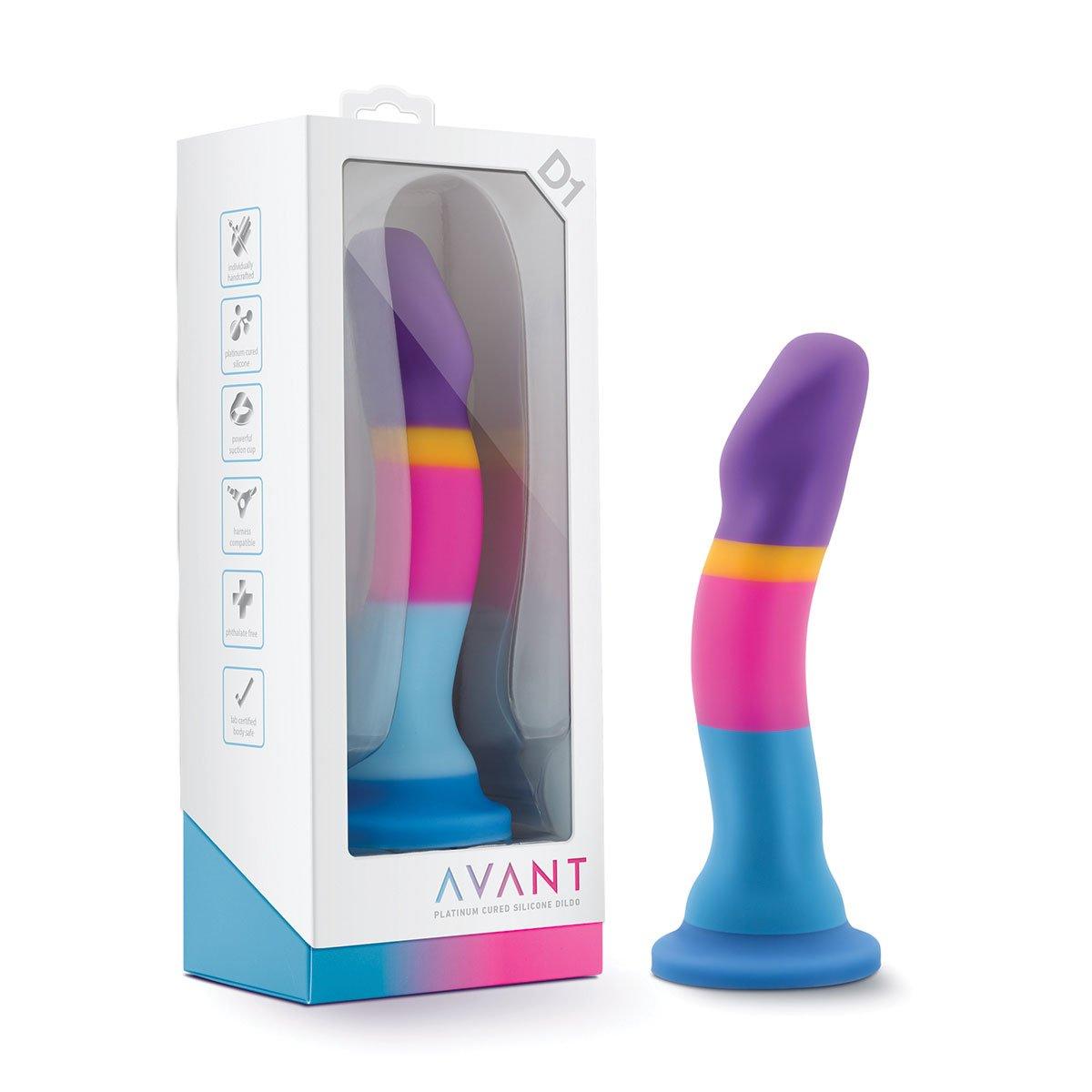 Avant D1 Hot 'n' Cool 7.5-Inch Silicone Dildo - Buy At Luxury Toy X - Free 3-Day Shipping