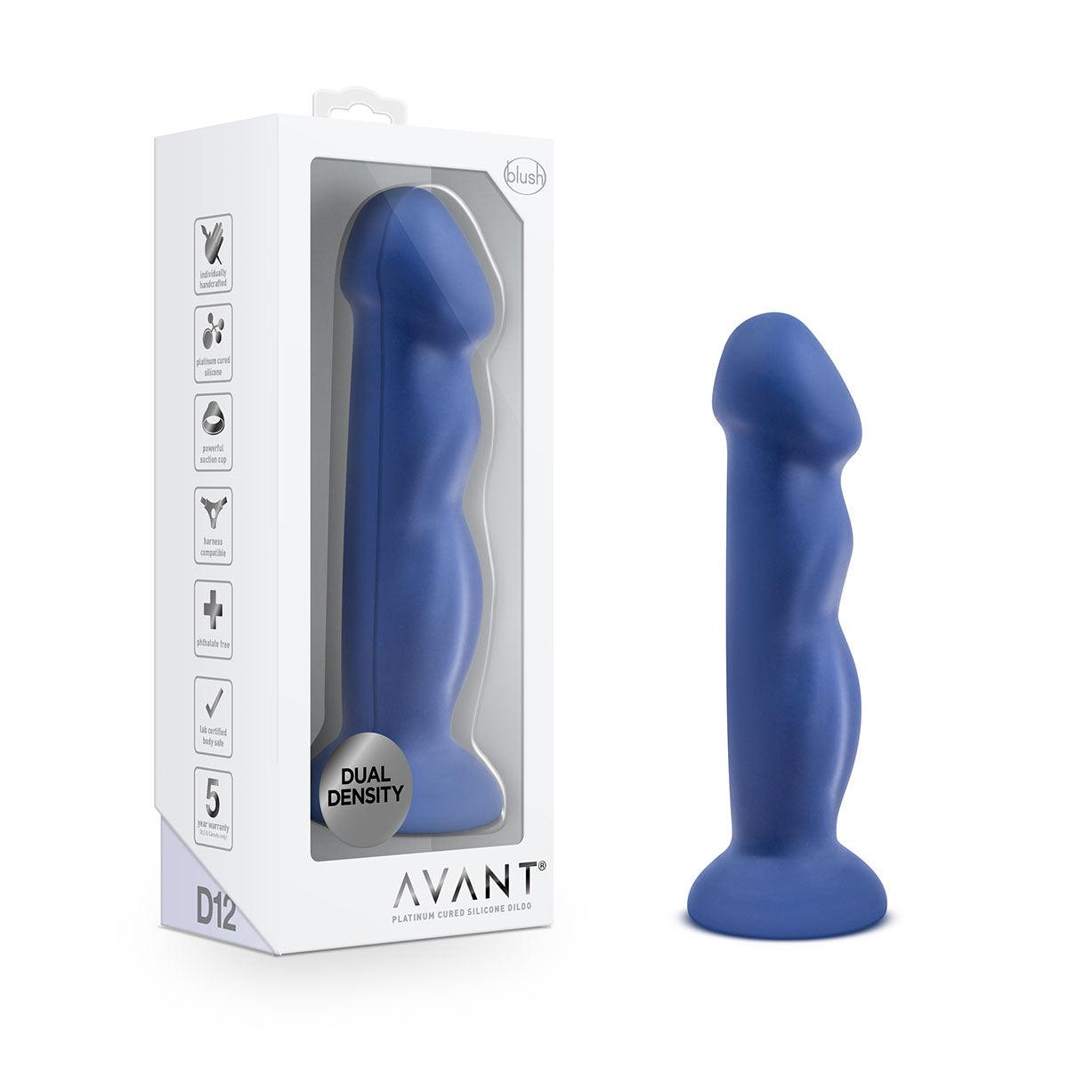 Avant D12 Suko 8-Inch Dual Density Silicone Dildo - Buy At Luxury Toy X - Free 3-Day Shipping