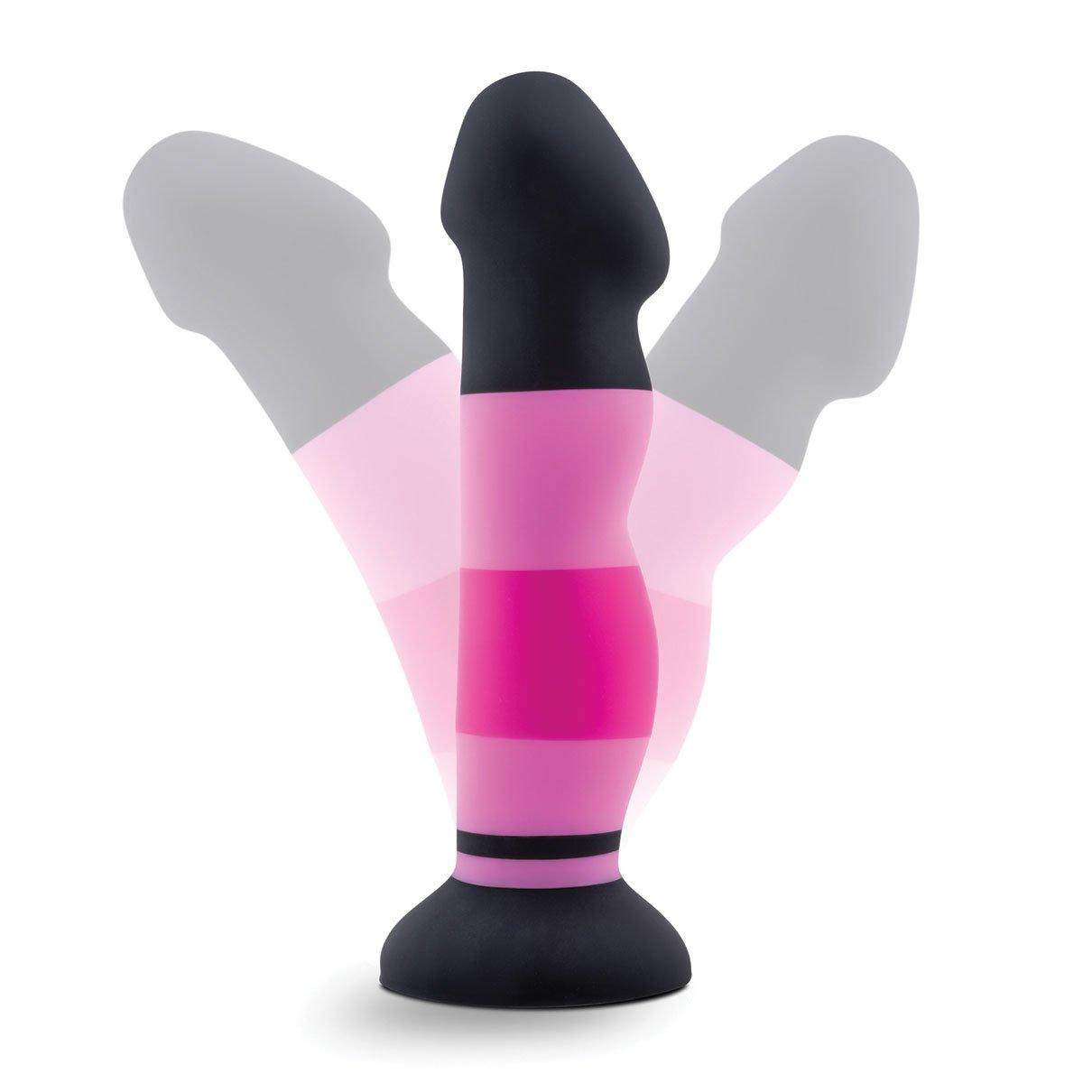 Avant D4 Sexy in Pink 8-Inch Silicone Dildo - Buy At Luxury Toy X - Free 3-Day Shipping