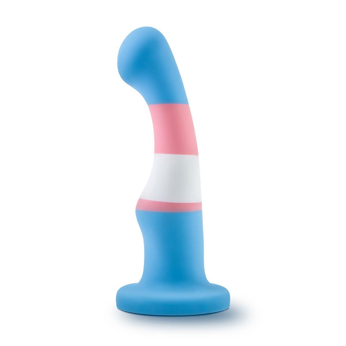 Avant Pride P2 True Blue 6-Inch Silicone Dildo - Buy At Luxury Toy X - Free 3-Day Shipping