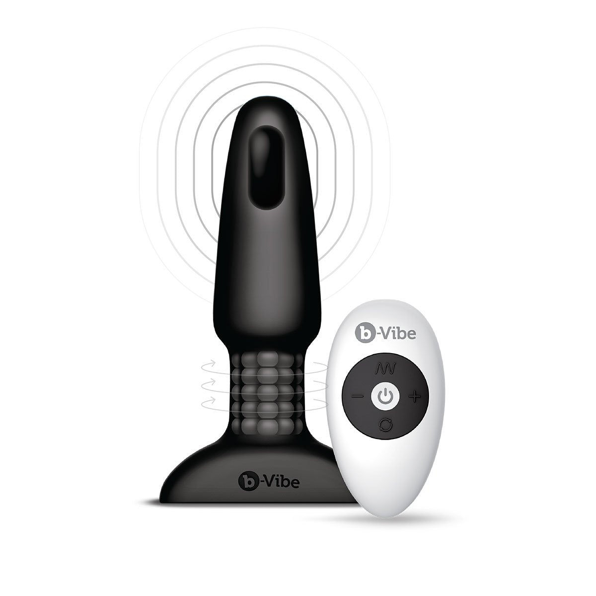 b-Vibe Rimming 2 Rotating and Vibrating Remote Control Plug - Buy At Luxury Toy X - Free 3-Day Shipping