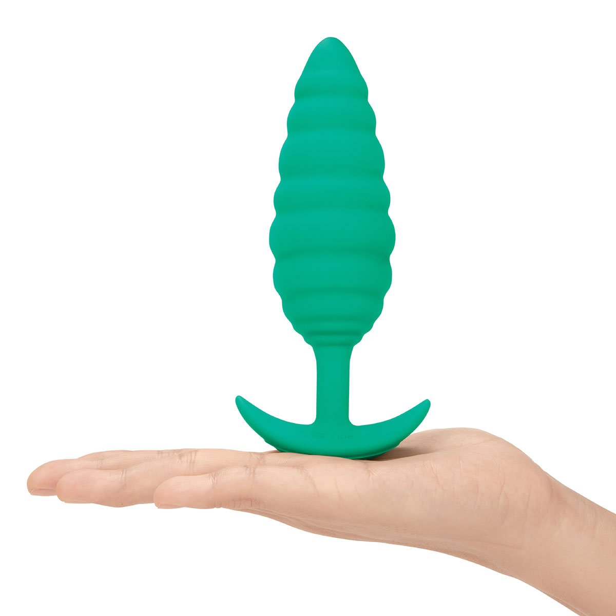 B-Vibe Texture Plug Twist Green Large - Buy At Luxury Toy X - Free 3-Day Shipping