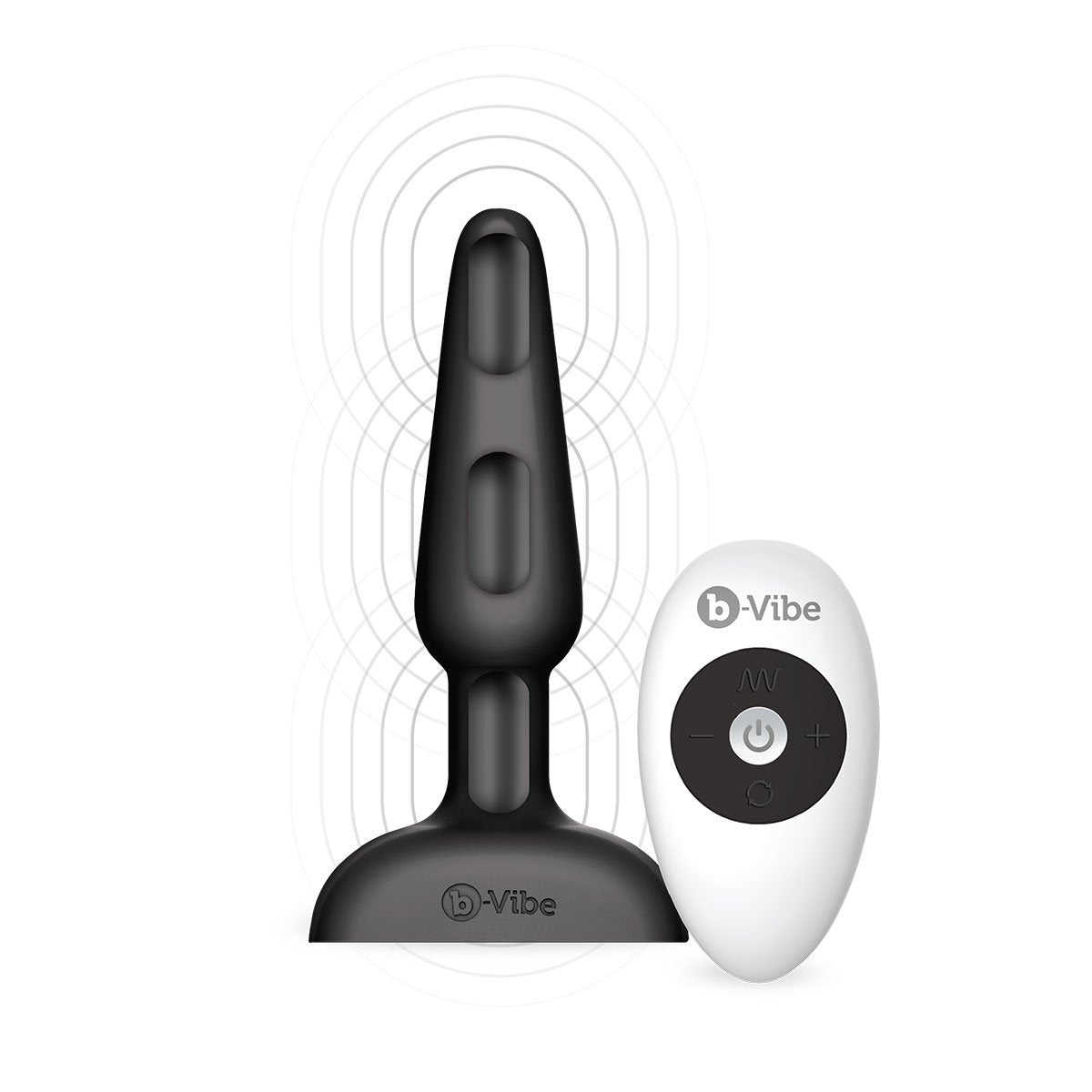 b-Vibe Trio Rechargeable Remote-Controlled Triple-Motor Vibrating Silicone Anal Plug - Buy At Luxury Toy X - Free 3-Day Shipping