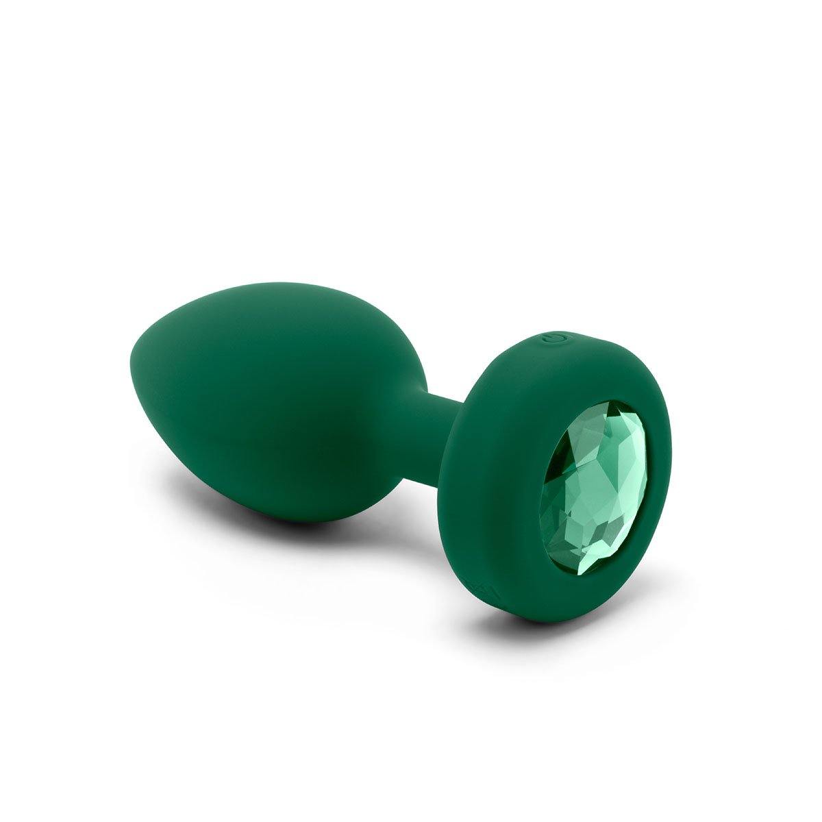 B-Vibe Vibrating Jewel Plug Medium/Large - Buy At Luxury Toy X - Free 3-Day Shipping