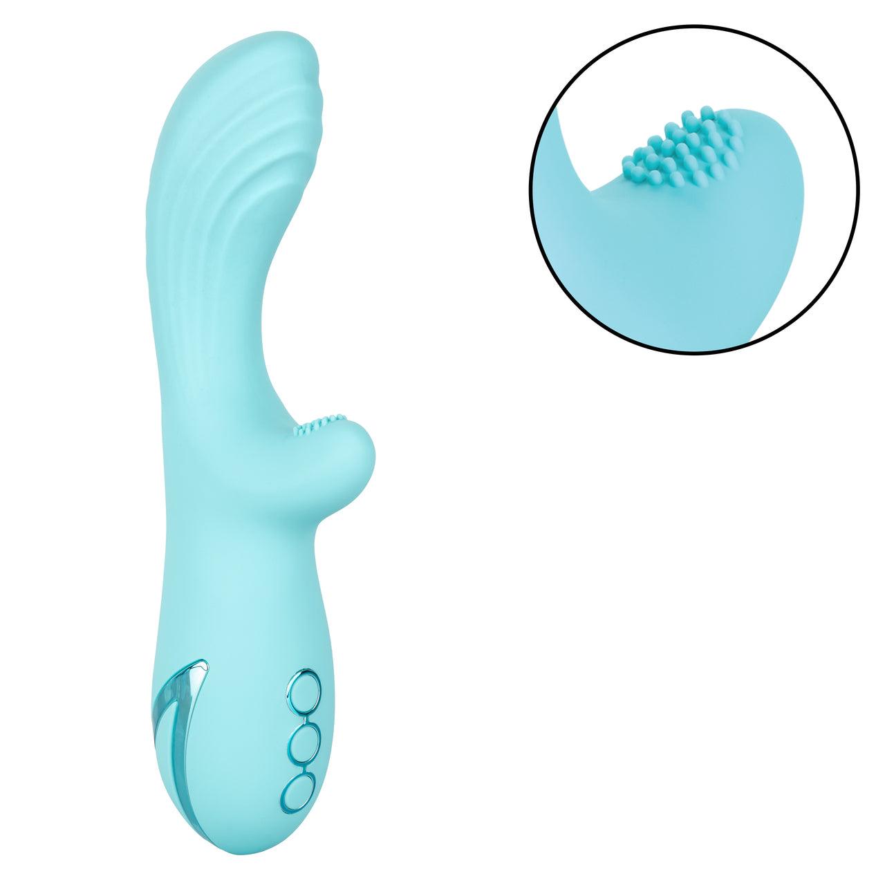 California Dreaming Catalina Climaxer Rechargeable Rotating Silicone Vibrator - Buy At Luxury Toy X - Free 3-Day Shipping