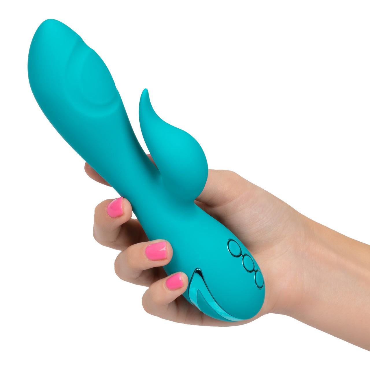 California Dreaming Santa Monica Starlet Rechargeable Silicone Thumping Vibrator - Buy At Luxury Toy X - Free 3-Day Shipping