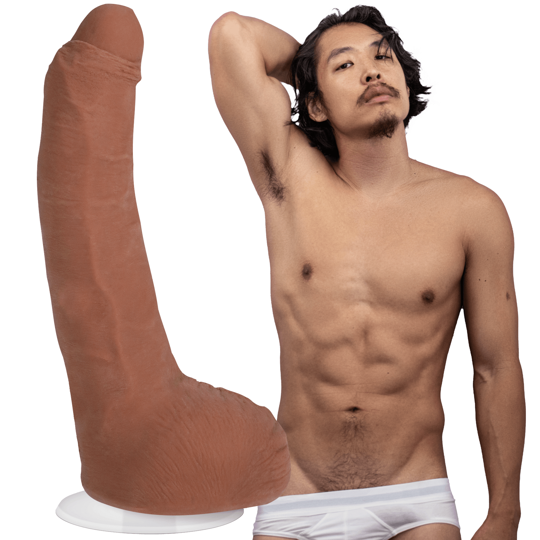 Doc Johnson Leo Vice 7.5 Inch ULTRASKYN Dildo - Buy At Luxury Toy X - Free 3-Day Shipping