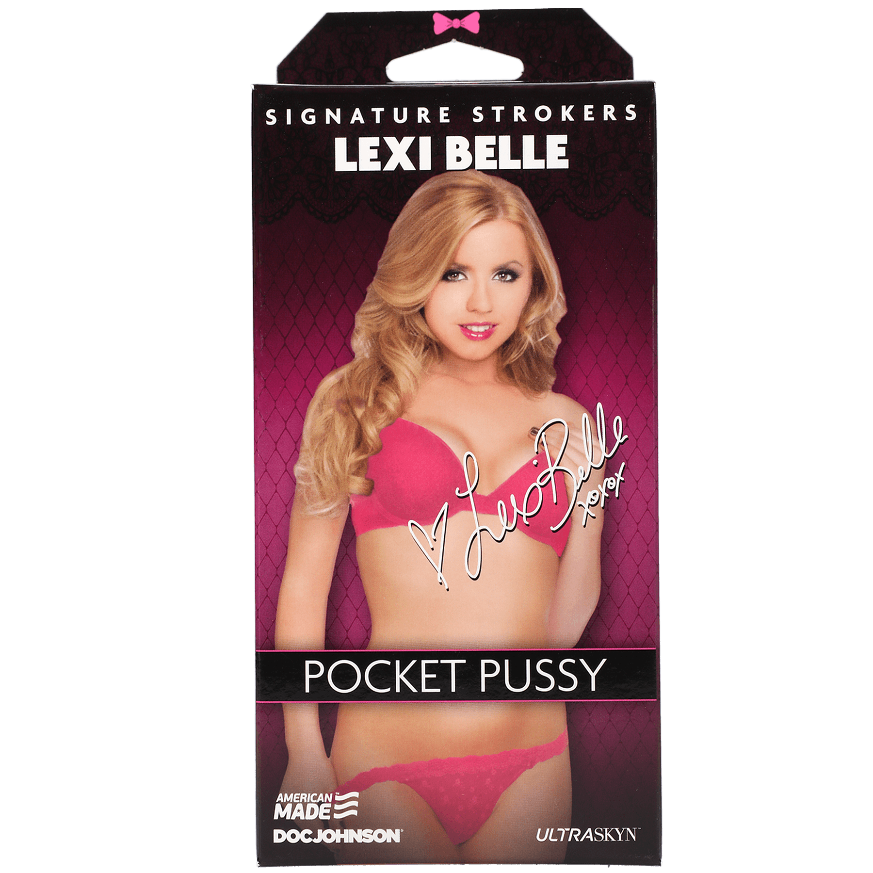 Doc Johnson Signature Strokers Lexi Bell Ultraskyn Pocket Pussy - Buy At Luxury Toy X - Free 3-Day Shipping