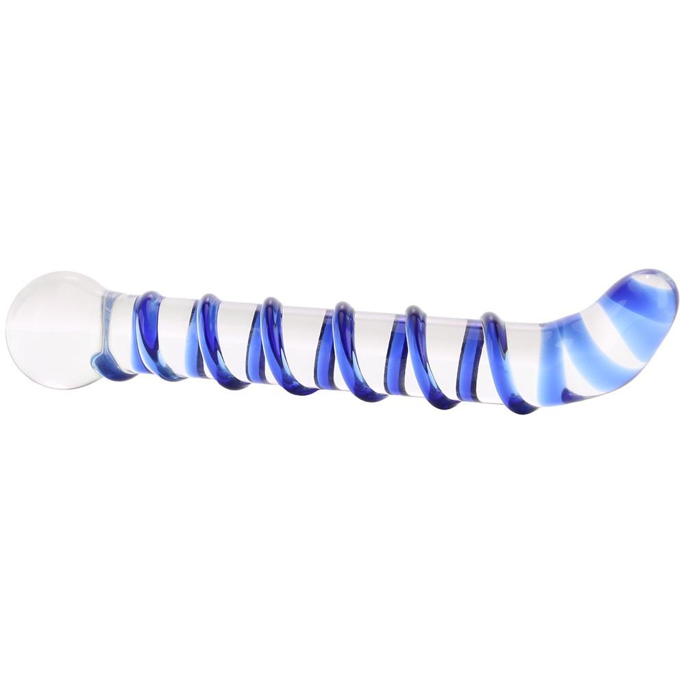 Glas Mr. Swirly G-Spot Glass Dildo