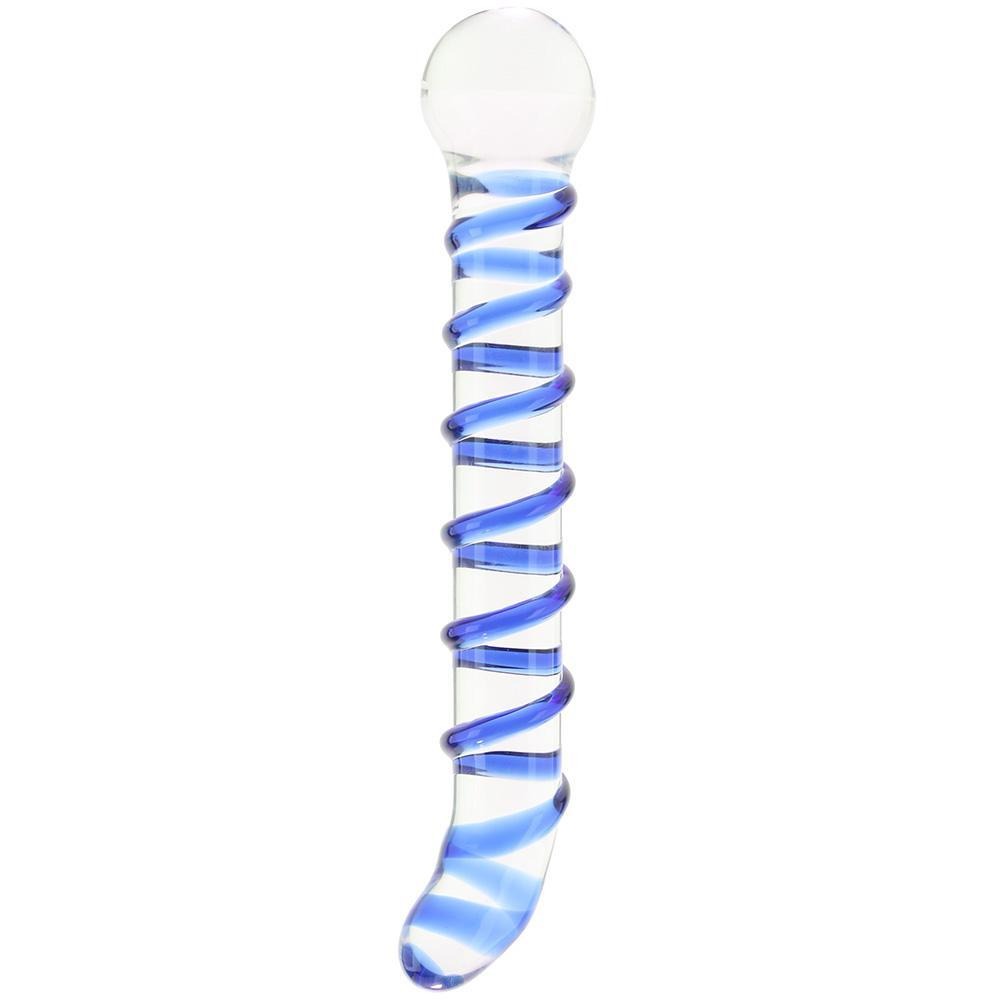 Glas Mr. Swirly G-Spot Glass Dildo