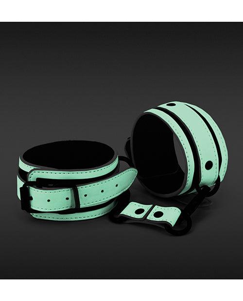 Glo Bondage Ankle Cuff Glow In The Dark - Buy At Luxury Toy X - Free 3-Day Shipping