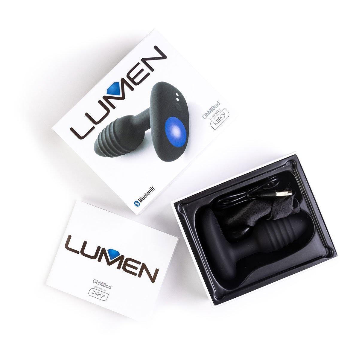 Kiiroo Ohmibod Lumen Silicone Rechargeable Butt Plug - Buy At Luxury Toy X - Free 3-Day Shipping