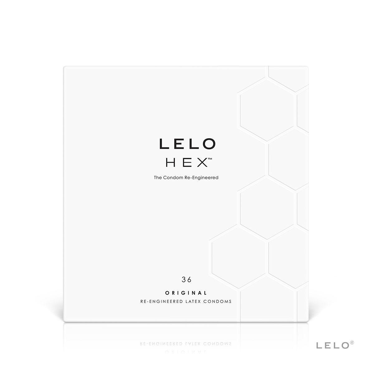 LELO Hex Condoms 36 pk - Buy At Luxury Toy X - Free 3-Day Shipping