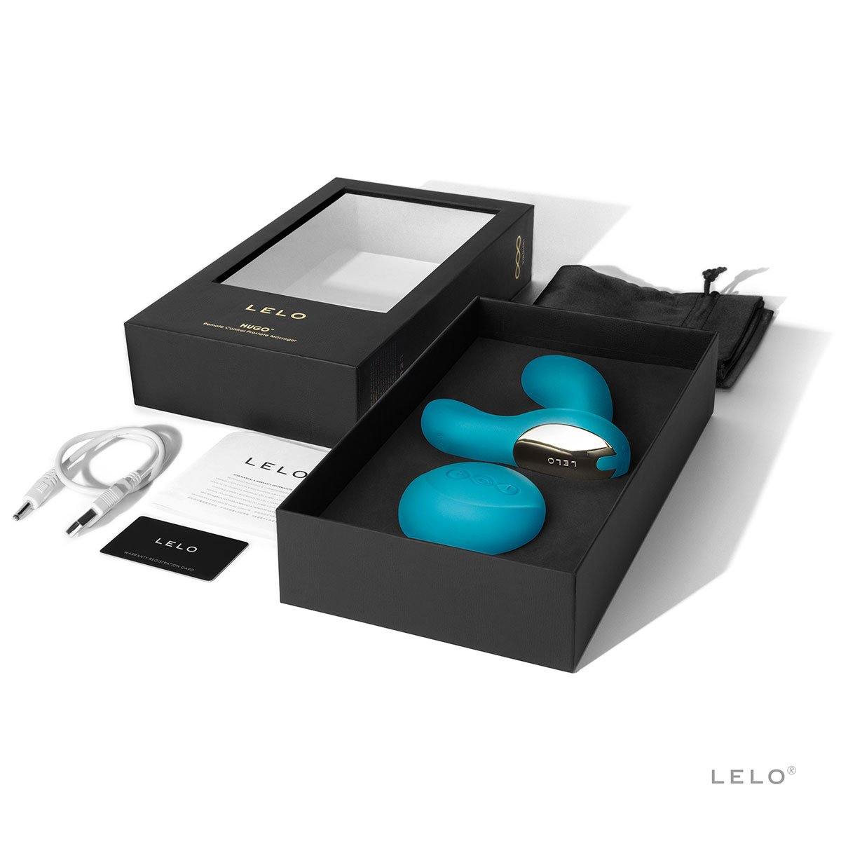 LELO HUGO Rechargeable Remote Control Prostate Vibrator - Buy At Luxury Toy X - Free 3-Day Shipping