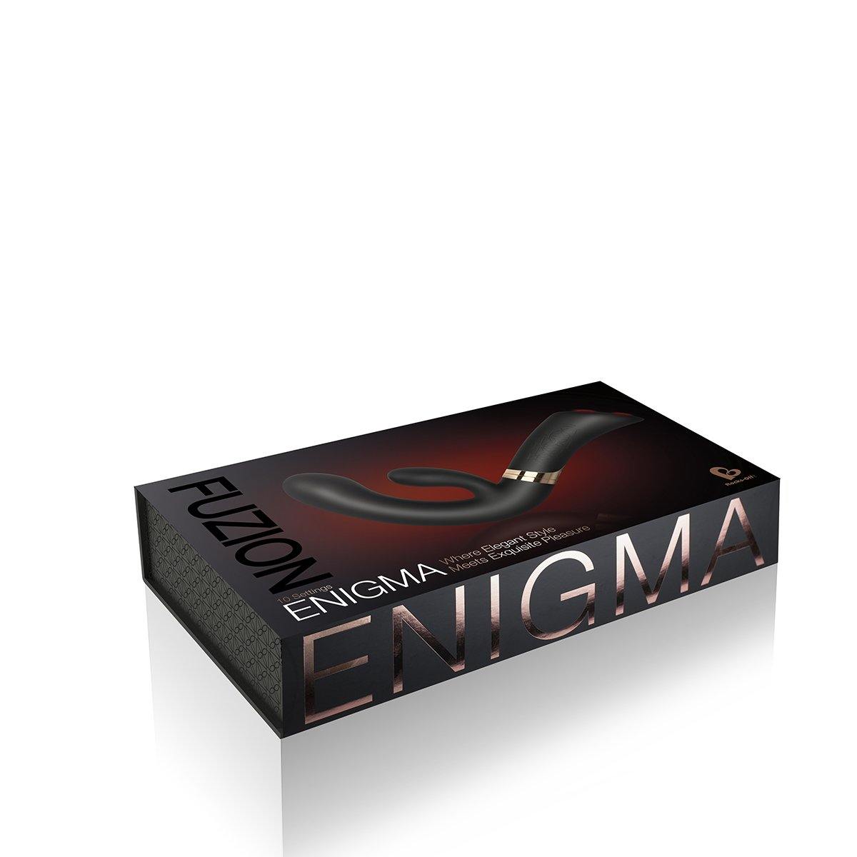 Rocks Off Fuzion Enigma Silicone G-Spot Massager Vibrator - Buy At Luxury Toy X - Free 3-Day Shipping