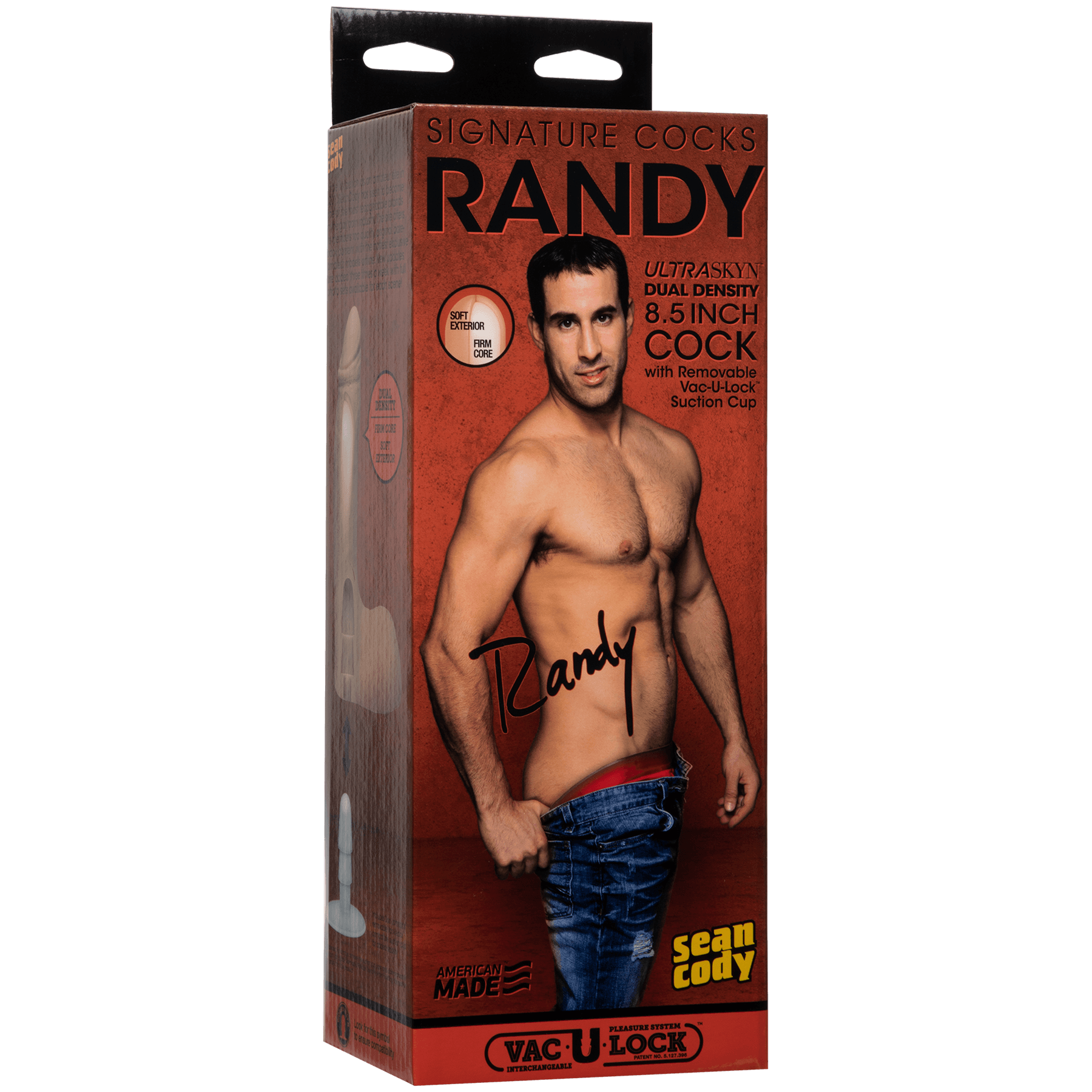 Signature Series Randy Ultraskyn 8.5in Cock - Buy At Luxury Toy X - Free 3-Day Shipping