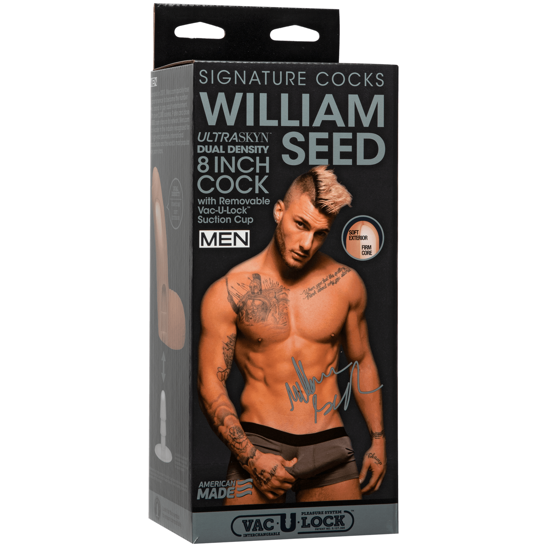 Signature Series William Seed Ultraskyn 8in Cock - Buy At Luxury Toy X - Free 3-Day Shipping