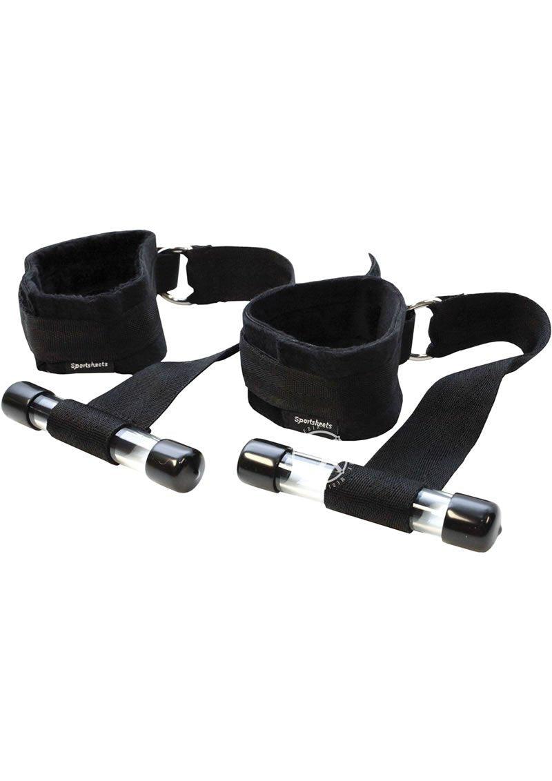 Sportsheets Adjustable Door Jam Cuffs Set - Buy At Luxury Toy X - Free 3-Day Shipping