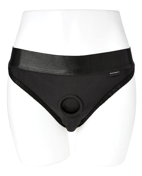 Sportsheets Em.Ex. Silhouette Harness - Black - Buy At Luxury Toy X - Free 3-Day Shipping